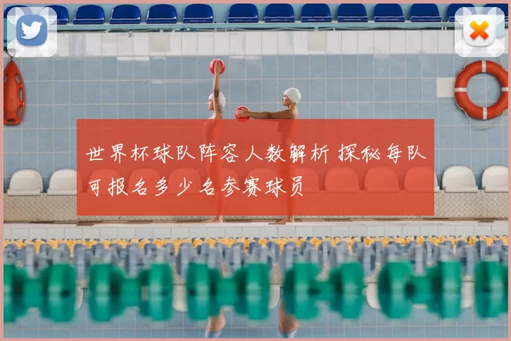 世界杯球队阵容人数解析 探秘每队可报名多少名参赛球员