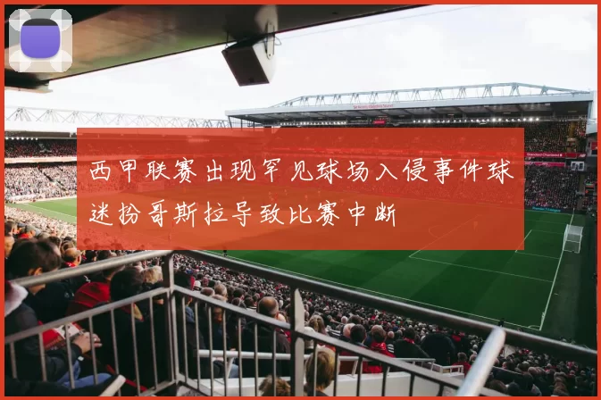西甲联赛出现罕见球场入侵事件球迷扮哥斯拉导致比赛中断