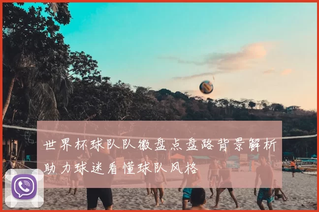 世界杯球队队徽盘点盘路背景解析助力球迷看懂球队风格